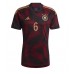 Camiseta Alemania Joshua Kimmich #6 Segunda Equipación Replica Mundial 2022 mangas cortas